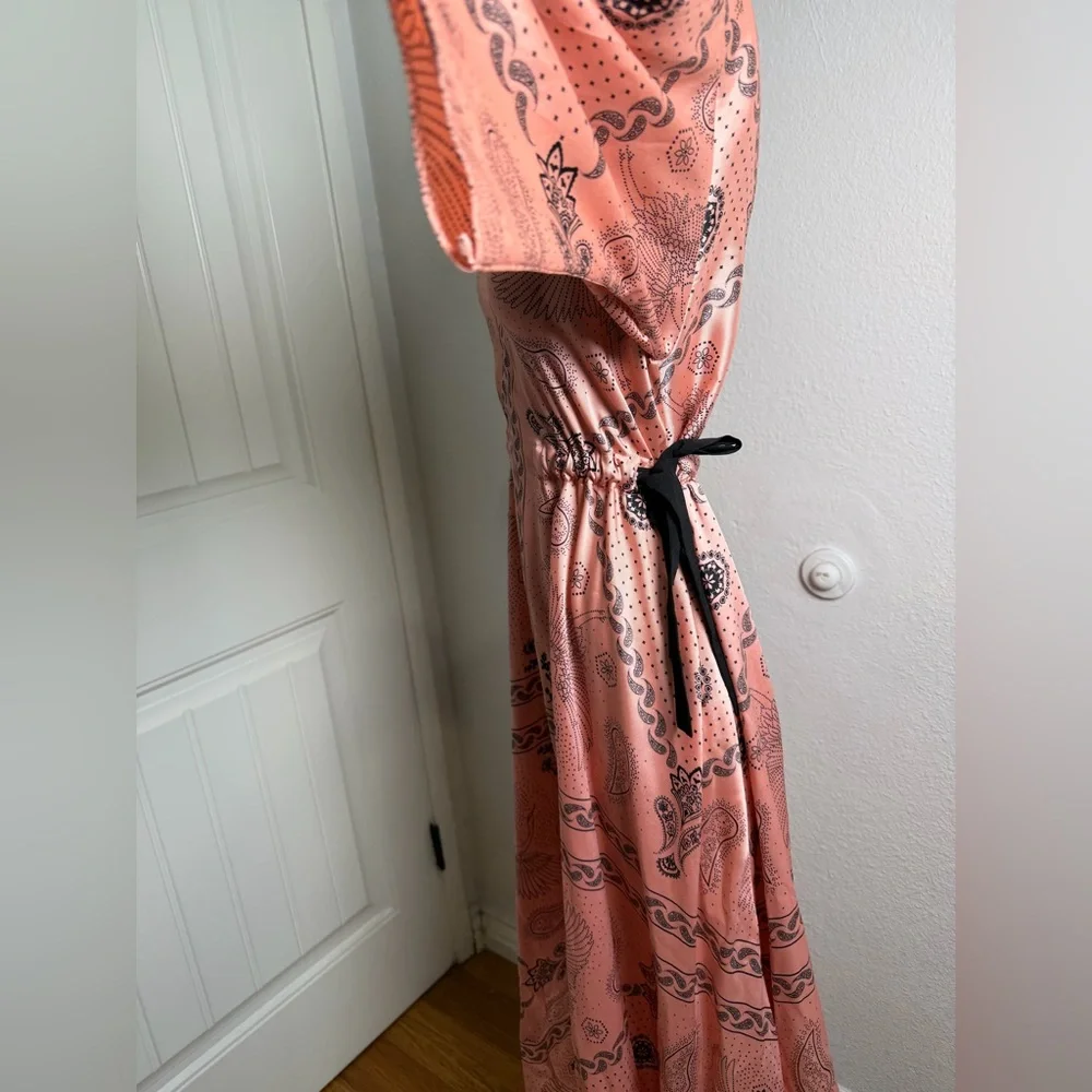 Sandro Galy Paisley-print Dress Size 34 - Picture 8 of 16